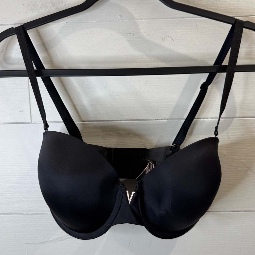 Victoria's Secret | Black Solid Multiway Bra Size 34DD